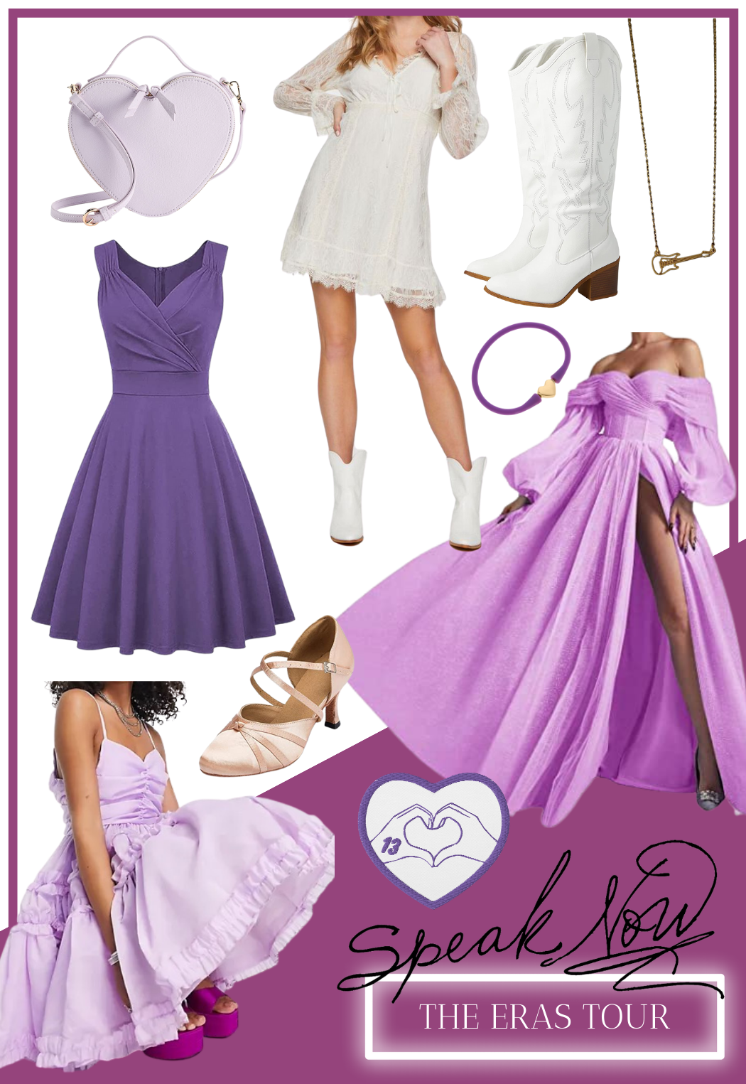 Taylor Swift Speak Now Era Outfit Ideas Shell Chic D