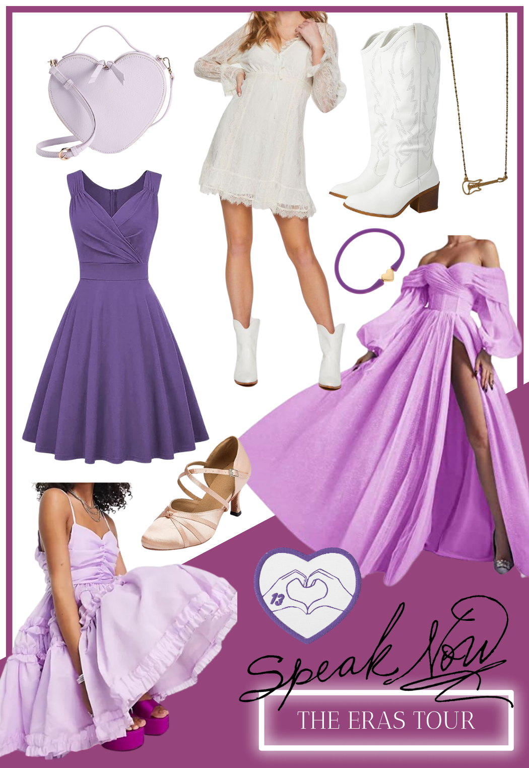 Taylor Swift Speak Now Era Outfit Ideas Shell Chic d